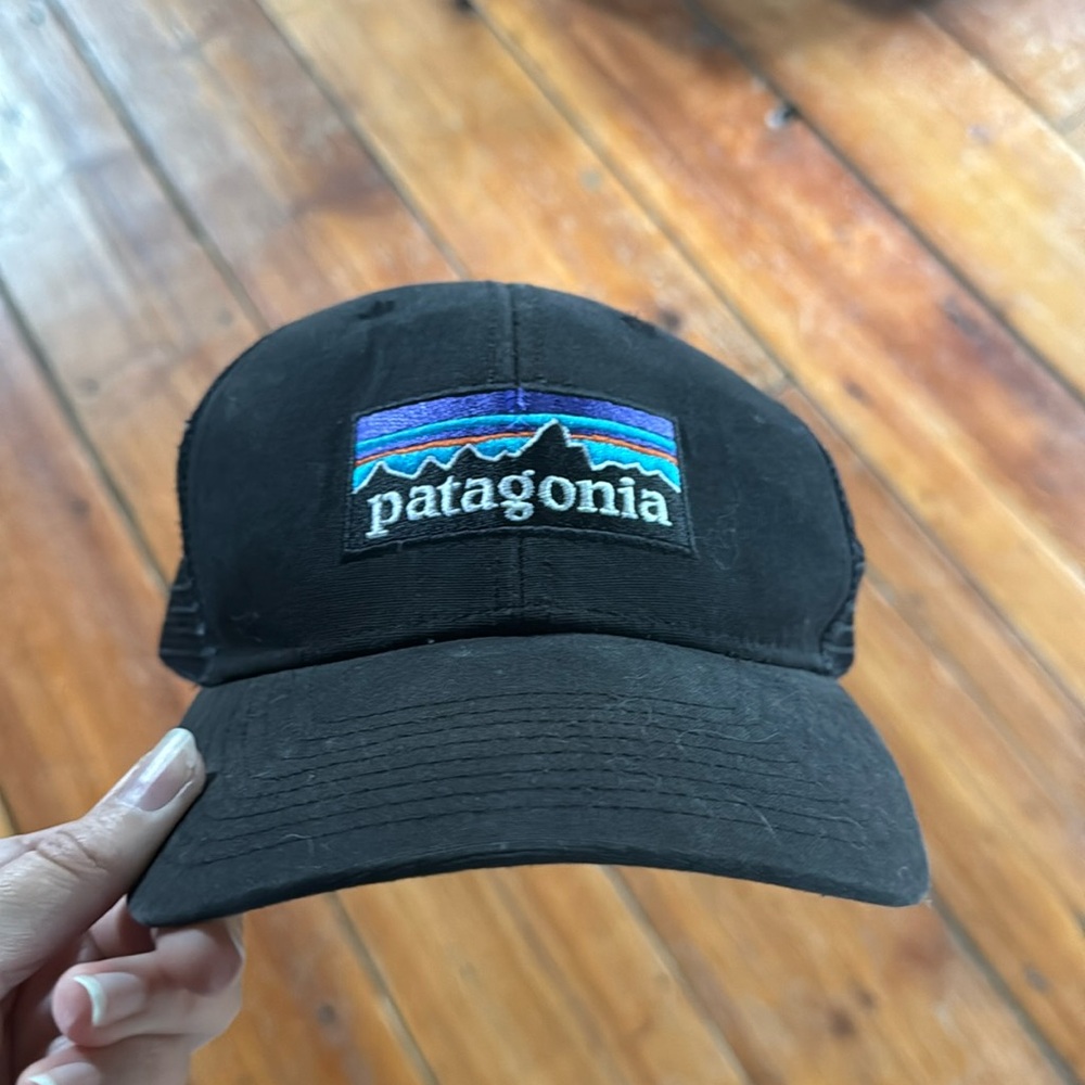 Patagonia Black Trucker Hat